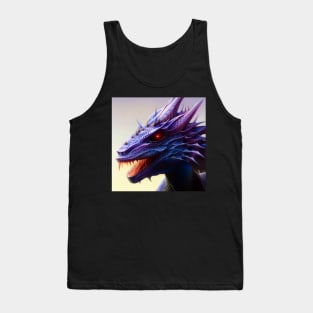 Crystal Dragons Series #35: Lapis Lazuli Tank Top